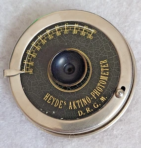 HEYDES AKTINO PHOTO METER - ESPOSIMETRO Dresda anni 20 D.R.G.M. - Foto 1 di 4