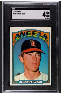 NOLAN RYAN 1972 TOPPS SGC 4 ! *FRESHLY GRADED ! *DESIRABLE HIGH # BEAUTY ! HOFER - Picture 1 of 2