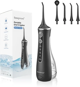 Idropulsore Dentale, Irrigatore Orale Professionale Con 4 Modalità E 4 Ugelli Di - Foto 1 di 12