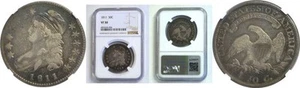 1811 50C Capped Bust Half Dollar NGC VF-30 - Picture 1 of 1