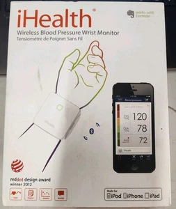 iHealth Wireless Blood Pressure Wrist Monitor BP7 Bluetooth for iPhone iPad iPod - Picture 1 of 7