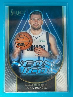2023-24 Panini Select - Neon Icons Luka Dončić #21 - Image 1 of 4
