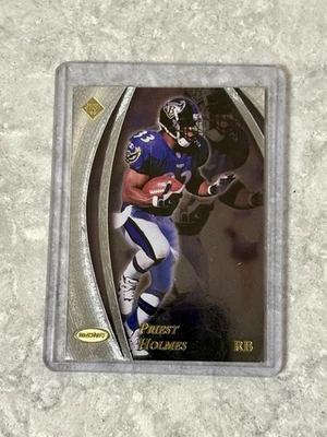 1998 Collector's Edge Masters - Priest Holmes #14 Ravens/Chiefs HOF 109/3000 SP - Image 1 of 2