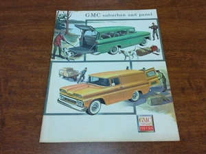 Vintage 1961 GMC Panel and Suburban Truck Prospekt - Bild 1 von 4