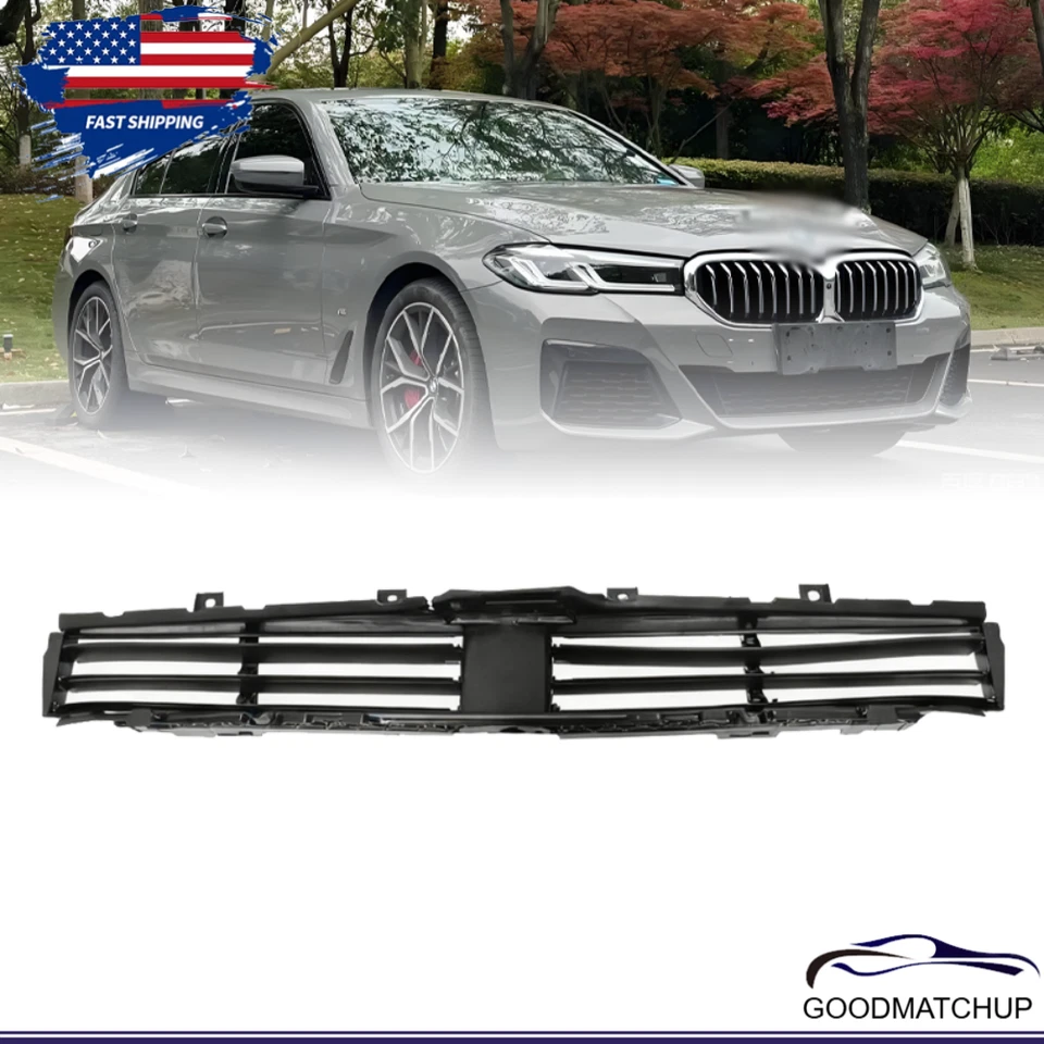 Nuevo conjunto de obturador de radiador inferior adecuado para BMW 540i xDrive 2017-2022 Foto 1 de 4