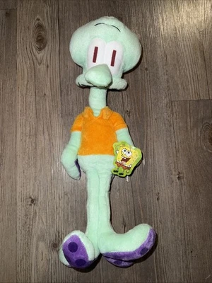 2002 Spongebob Squarepants Squidward Nanco Plush Nickelodeon Vintage W/ Tags - Image 1 of 4