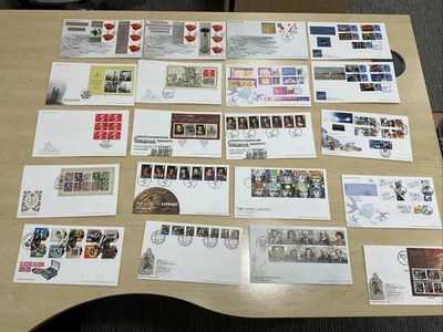 Capas modernas GB FDC X20 itens. =171 - Imagem 1 de 4