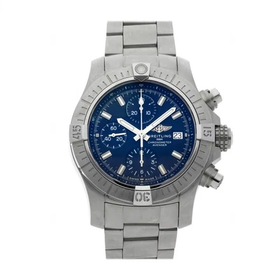 Breitling Avenger Chronograph Steel Auto Blue Dial Watch 43mm A13385101C1A1 - Image 1 of 4