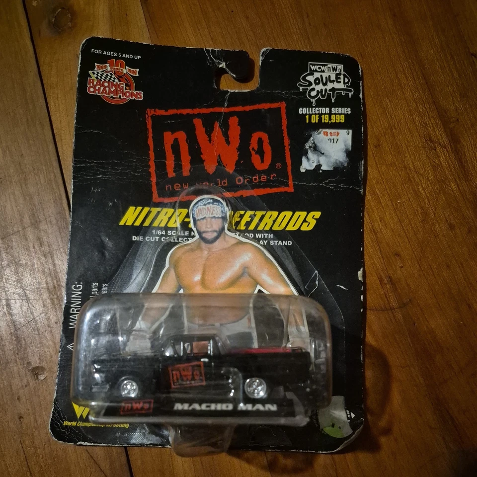 Macho Man Nuevo Orden Mundial Nitro Streetrods 1999 Racing Champions Souled Out Die-Cast /19.999 Foto 1 de 1
