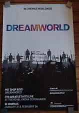 Pet Shop Boys Dreamworld D/S Official Movie Poster 27 x 40