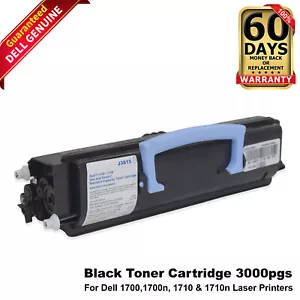 Neu Dell Standard-Tonerkassette schwarz für 1700n, 1710n Laserdrucker J3815 - Bild 1 von 9