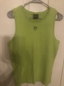 Nike Basketball Logo ärmelloses Shirt - Medium - hellgrün - Bild 1 von 3