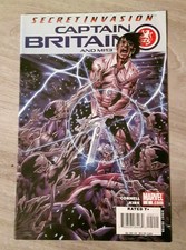 Captain Britain And MI:13 #2 Secret Invasion Marvel Comics 2008