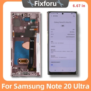Piccolo OLED per Samsung Note 20 Ultra N985/N986 Touch Screen Assemblaggio Ricambio - Foto 1 di 7