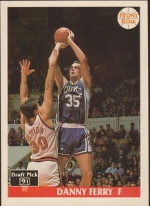 1991 Front Row Italian Draft Pick #97 Danny Ferry Duke Basketball Card RC - Picture 1 of 1