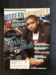 Modern Drummer Magazine September 2005 American Idol's Teddy Campbell - Imagen 1 de 2