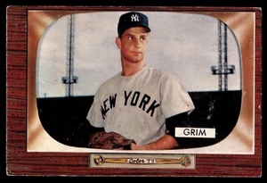 Bob Grim | 1955 Bowman #167 | RC | Very Good - Imagen 1 de 2