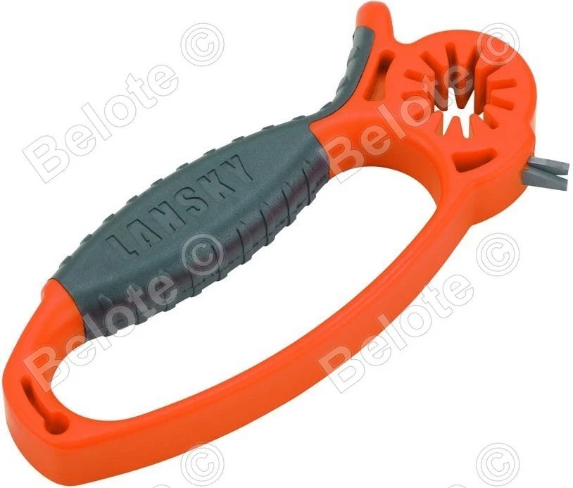 LANSKY SHARPENERS LANSKY Broadhead Arrow Sharpener w/ Wrench Locks Broadheads For Tightening LTCBH