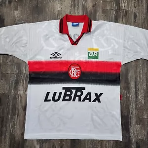 1997 Umbro Flamengo Away Fußball Trikot Romario Herren XL Brasilien WM PSV Barca - Bild 1 von 7