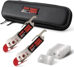 Vinyl Wrap Guard Cutter Knife, 2 PCS Body Guardy Knife Cutting Tool W/ Storage - Picture 1 of 7