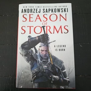 The Witcher Season of Storms A Legend is Born Andrzej Sapkowski 2018 Hardcover - Picture 1 of 9