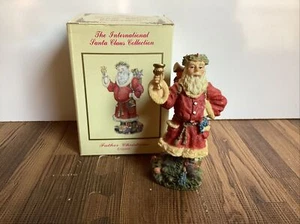 THE INTERNATIONAL SANTA CLAUS COLLECTION ENGLAND FATHER CHRISTMAS 1992 WITH BOX - Picture 1 of 10