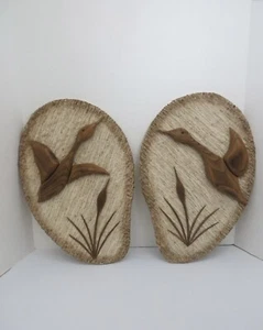 Vintage Paul Hallowell Ducks In Flight 1984 - Picture 1 of 5