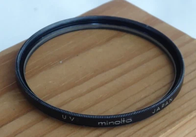 Minolta UV filter F55NA with Plastic storage container - Image 1 of 4