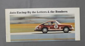Porsche Sales Brochure - Auto Racing: By the Letters & the Numbers - Dated 1969 - Bild 1 von 8