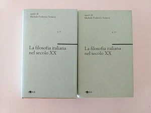 Michele Federico Sciacca La Filosofia Italiana Nel Secolo XX Vol. 1 e 2 L'Epos - Foto 1 di 12