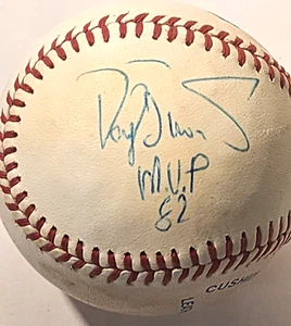 DARRYL STRAWBERRY MVP 82 SIGNED TEXAS LEAGUE OFFICIAL BASEBALL JACKSON METS AUTO - Picture 1 of 6