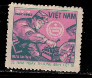 N.405 -Vietnam- 35th Anniv of War Martyrs and Invalids' Day (Military Frank) - Picture 1 of 1