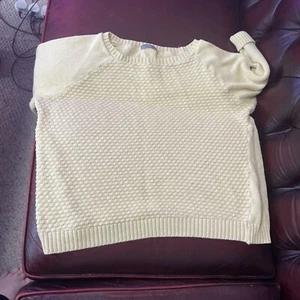 Ladies Yellow Jumper Size 20 - Picture 1 of 7