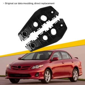 For 2011 2013 Toyota Corolla Front Bumper Cover Brackets Retainers Left Right - Picture 1 of 8