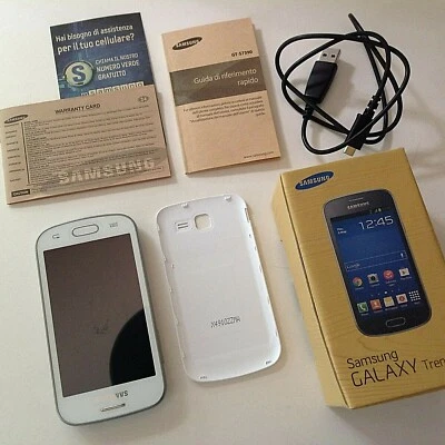 Cellulare SAMSUNG GT-S7390 Trend Lite in confezione originale, garanzia, VINTAGE - Immagine 1 di 4