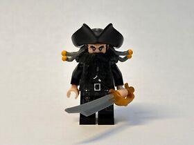 LEGO Pirates of the Caribbean Blackbeard Minifigure - poc007 - Set 4195 4192