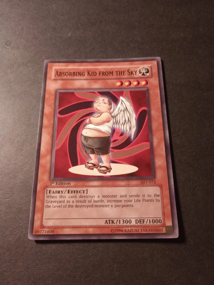 Yu-Gi-Oh! Absorbing Kid From The Sky 1st Edition Common Card AST-072 LP - Image 1 of 1