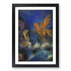 The Lighter Of Dreams By Odilon Redon Wall Art Print Framed Picture Poster