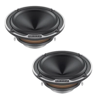 Hertz Mille Legend ML 700.3 70mm 3 Inch Midrange Component Speakers 100w Pair - Image 1 of 4