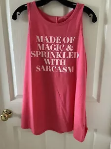 Torrid Signature Jersey Everyday Pink Crew Neck Made of Magic Tank Various Sizes - Picture 1 of 6