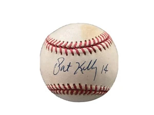 PAT KELLY NEW YORK YANKEES SIGNED OAL BASEBALL BAS BECKETT AUTHENTIC COA - Picture 1 of 4