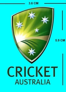 3er Set Australien Cricket Wappen Bügelbild für Stoffmaterial - Bild 1 von 1