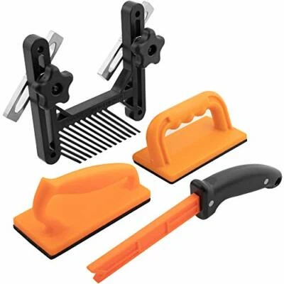 KIT DE SEGURIDAD PARA CARPINTERÍA Tablero de plumas Mango magnético Push Stick Block por FULTON Foto 1 de 4