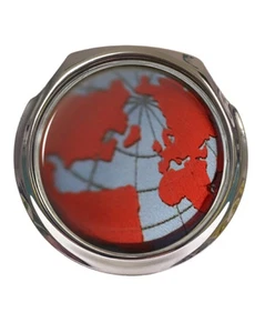 Triumph TR4 Globe - Insignia de parrilla de coche - FIJACIONES GRATUITAS - Imagen 1 de 3