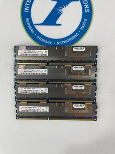Lot of 4 - Dell C59WN DELL 16GB (4*4GB) 4RX8 PC3-8500R DDR3-1066MHZ RDIMM - Picture 1 of 2