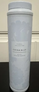 Marks & Spencer China Blue Silky Talkum Powder 200g Vegan Floral Collection NEU - Bild 1 von 8