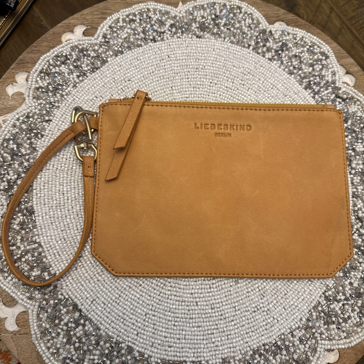 Gigi Purse Liebeskind Sally Sheep Natural L Monedero Cuero De Oveja Marrón  Claro - 2167652-8522 Portemonnaie Groß, image size:1200x1200