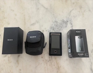 SONY Bloggie Touch MHS-TS10 4GB HD Pocket Camcorder Black Open Box Item - Picture 1 of 4
