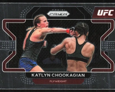 2022 Panini Prizm UFC Katlyn Cerminara/ Chookagian #64 - Image 1 of 2