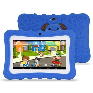 7" Kids A33 Quad-Core Android Tablet – Educational Cartoon Learning Tablet with - Picture 1 of 10